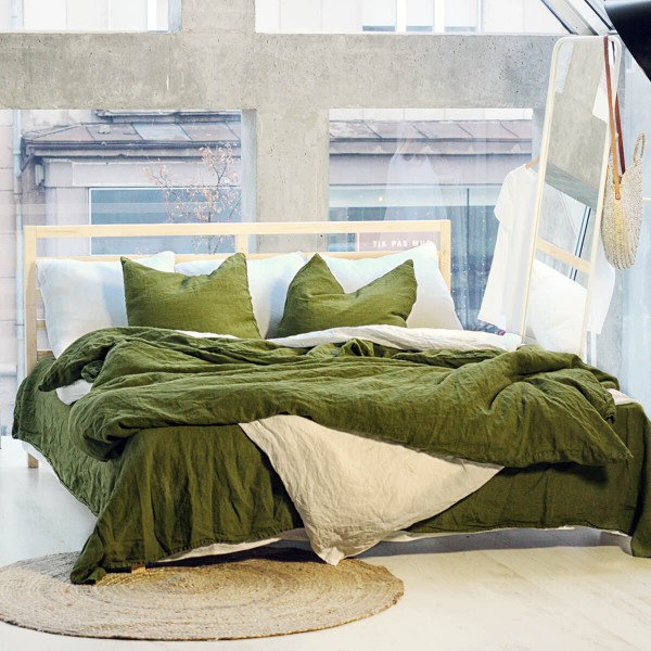 Duvet cover in Moss 5