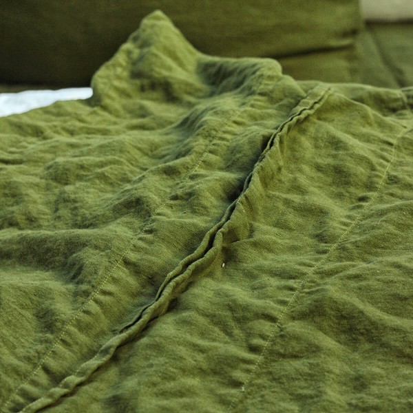 Duvet cover in Moss 8