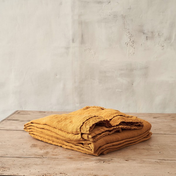 Linen flat sheet 4