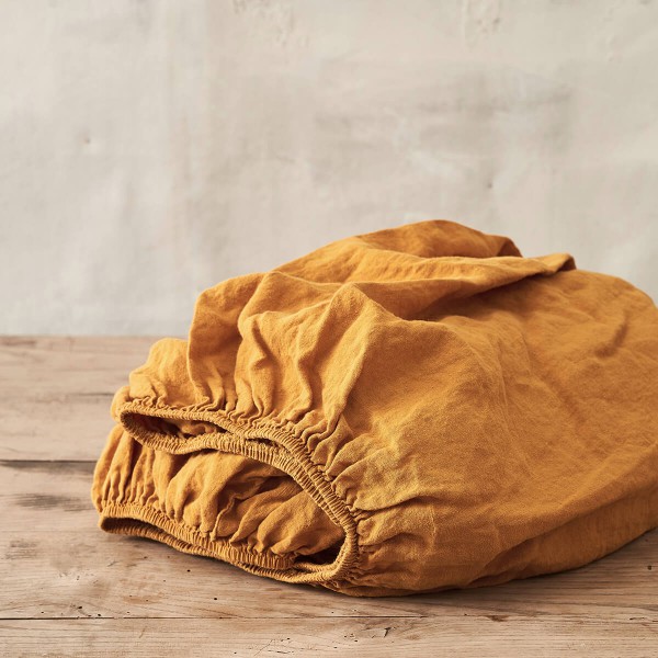 Linen fitted sheet 2