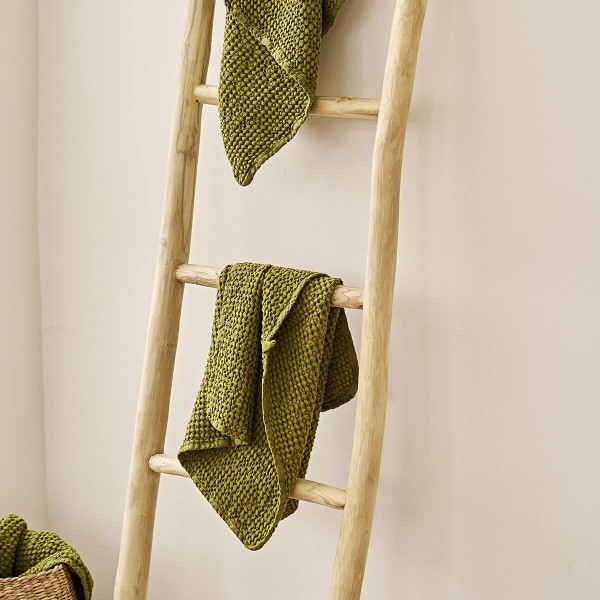 Set of 2 linen waffle towels 1