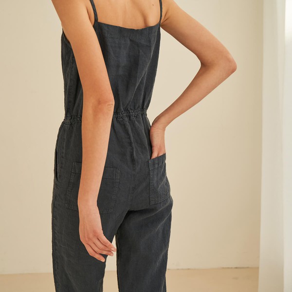 Linen pants jumpsuit AIKO 4