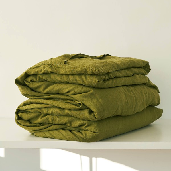 Duvet cover in Moss 1