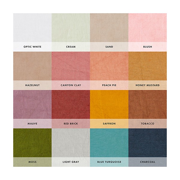 Linen flat sheet 6