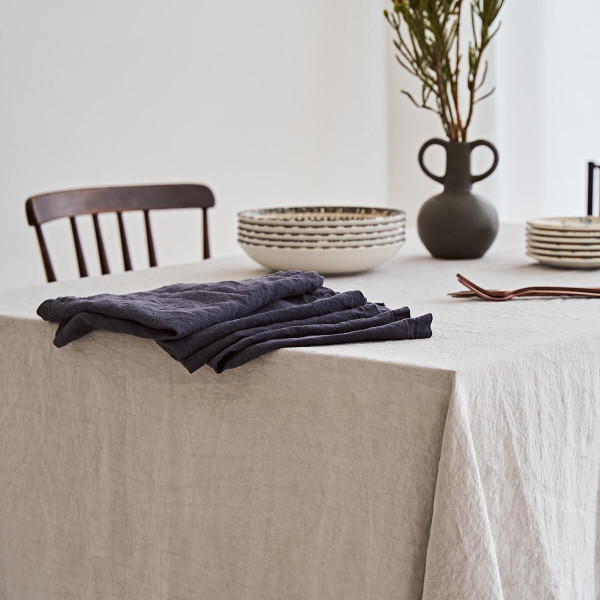 Linen napkins in canyon clay 4