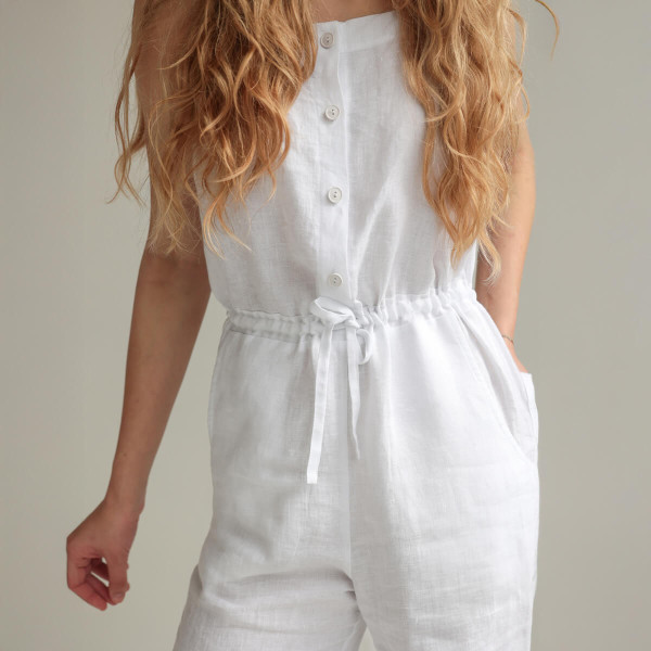 Linen jumpsuit AIKO 7